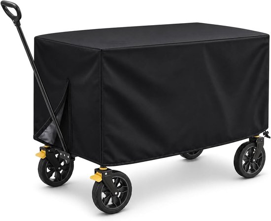 Hoes voor bolderkar 137 × 56 × 61 cm - Waterdichte Oxford-stof tuinwagen cover, stofdicht en opvouwbaar voor buitengebruik en campingactiviteiten
