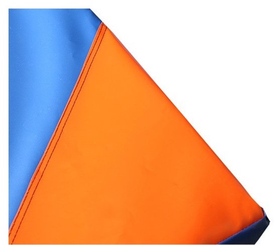 Hoes voor hoogspringmat met verstevigingen in de hoeken en handgrepen Veelkleurig - 300x200x20 cm van Merkloos