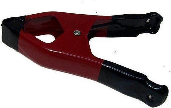 Hofftech Zeilklem / Marktklem Rood + ISO - 150 mm. - 10 stuks van Höfftech