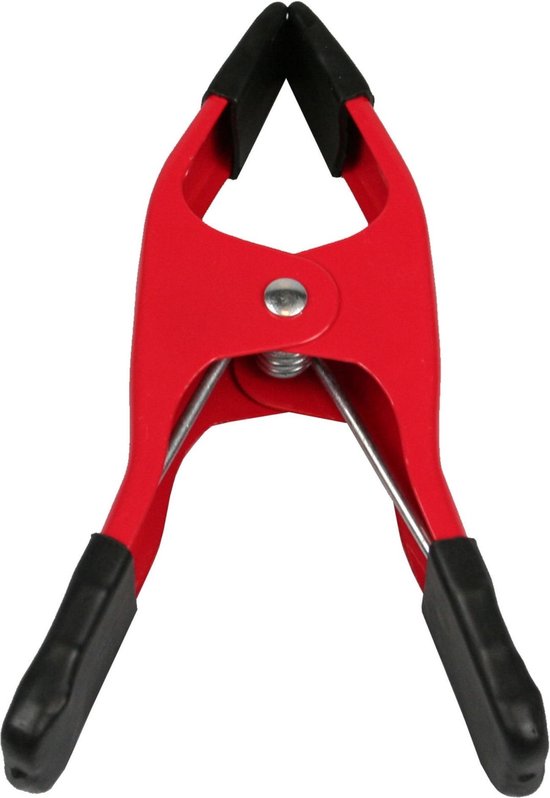 Hofftech Zeilklem / Marktklem Rood + ISO - 150 mm. van Höfftech