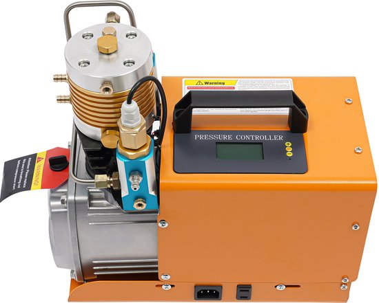 Hogedruk Luchtcompressor Pomp - 1.8 kW Vermogen - 220 V Spanning - 30 MPA Druk - Koperen Motor - Elektrische Compressor