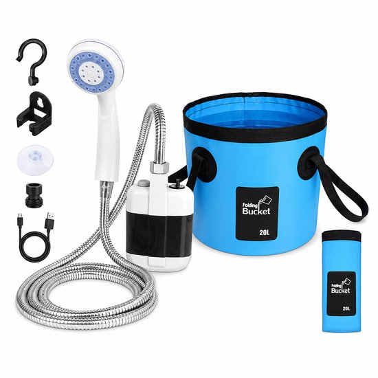 Home & Marker - Camping Douche - Buitendouche - Tuindouche - Draagbare Douche - Mobiele Douche - AQUAPORT