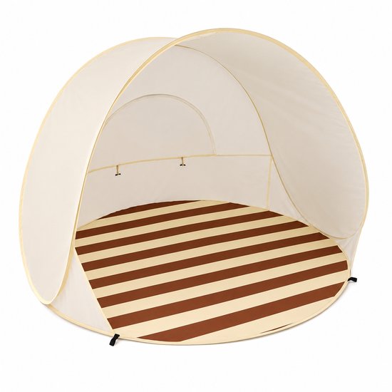 Home & Marker – Pop-up Strandtent – UPF 50+ UV-Bescherming – Strandschelp & Zonnetent voor Baby, Kind en Gezin – 120x120x100 cm – Inclusief Draagtas & Haringen – POPYTENT