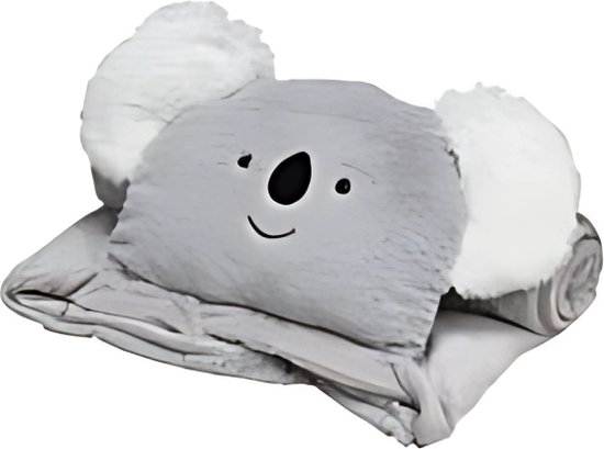 Home & Styling Slaapzak Koala - 120x64cm - Grijs van Home & Styling