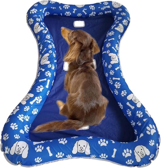 Hond Zwembad Drijver - Water Mat Huisdier - Buiten Waterplezier - Extra Groot Ontwerp - 146x95cm - Niet gespecificeerd