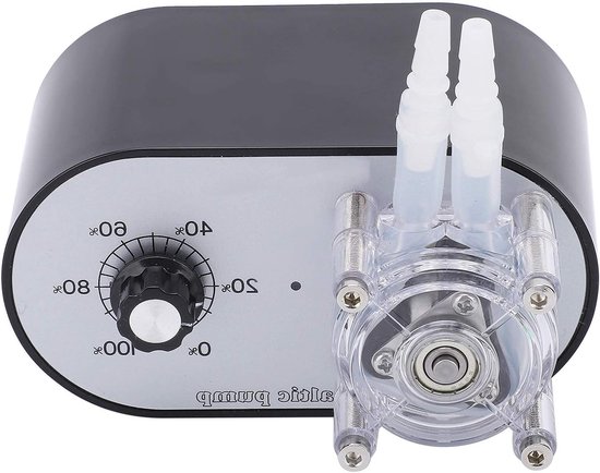 Hoogwaardige Peristaltische Pomp met Enkele Kop voor Experimentele Toepassingen - Instelbare Doorstroomcapaciteit van 114-500 Ml/Min en AC100-240V (EU Plug) van Merkloos