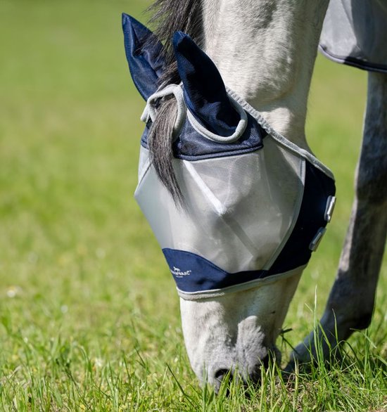 Horseware Shield Vliegenmasker Pony Navy