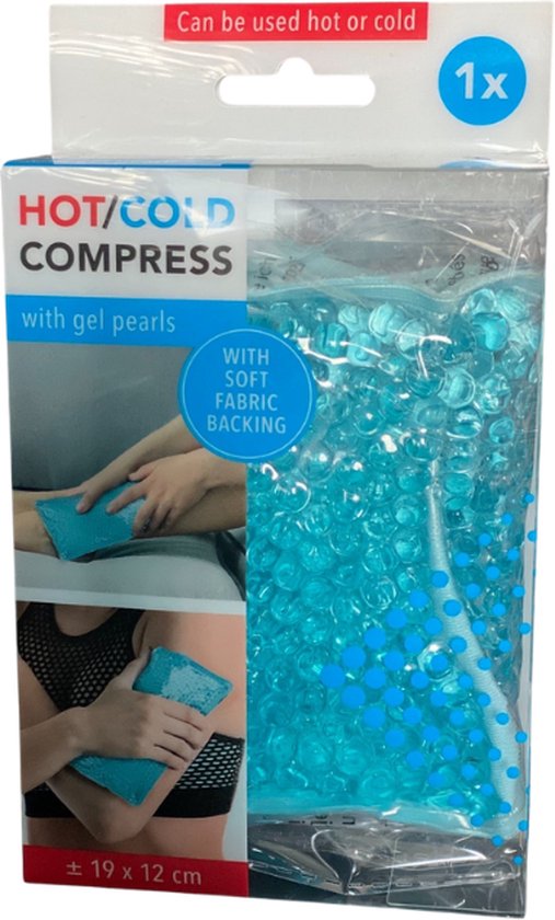 Hot Coldpack | koelelementen | hot cold pack |Tegen Spierpijn & Blessures | Herbruikbaar | koud warm kompres | gelpack | 1 stuk van Hot