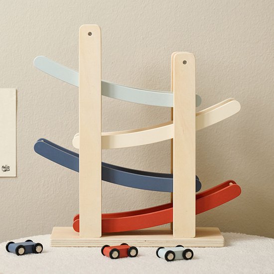 HOUTEN AUTOBAAN «POMPIER» | MEERKLEURIG van Houten