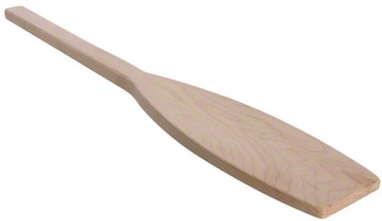Houten Roerpeddels - Binnenband reparatie - Fietsband plakken - Duurzaam materiaal - 61 cm lengte - Bruin van Merkloos