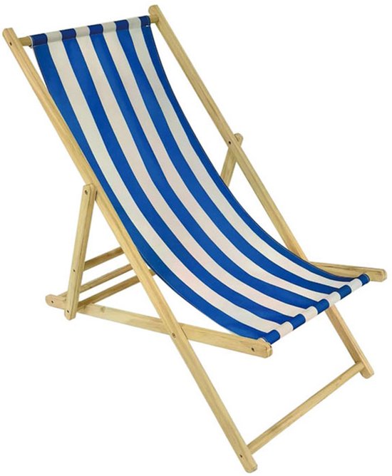 Houten Strandstoel van Merkloos