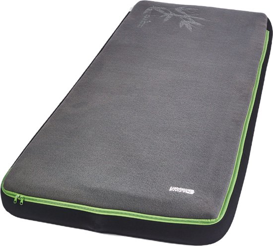 Human Comfort Ablis Thermo Cover Single - Slaapzakaccessoires - Antraciet van Human Comfort