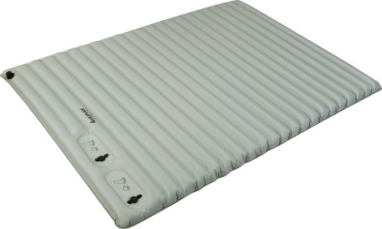 Human Comfort AIRBED DURTAL DOUBLE - Luchtbedden - Grijs van Human Comfort