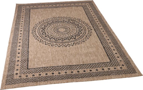Human Comfort Luxe Tapijt Juto - Tenttapijt - Beige - 275 x 150 cm van Merkloos
