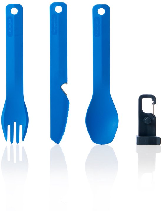 Human Gear - GoBites BIO - Bestek - K/F/S Set - Blue