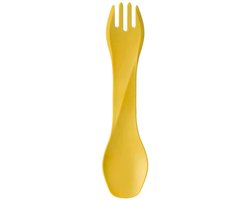 Human Gear - GoBites BIO - Herbruikbaar - Bestek - Spork - Yellow - campingbestek