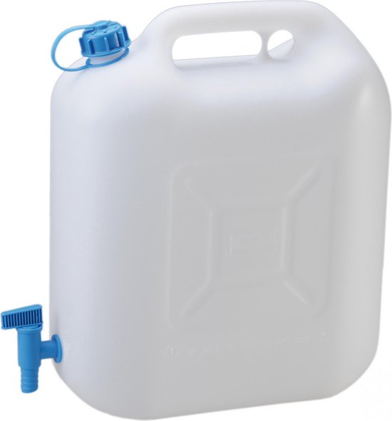Hünersdorff Jerrycan 22 liter wit van Merkloos