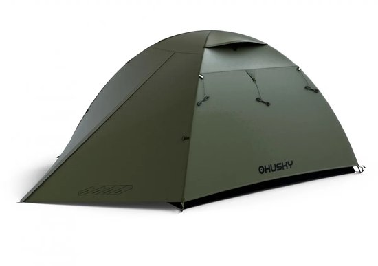 Husky Beast 3 Extreme Light - lichtgewicht tent - 3 persoons - Donker Groen