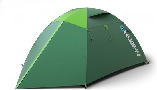 Husky Boyard 4 Plus Lichtgewicht Tent - Groen - 4 Persoons van Husky