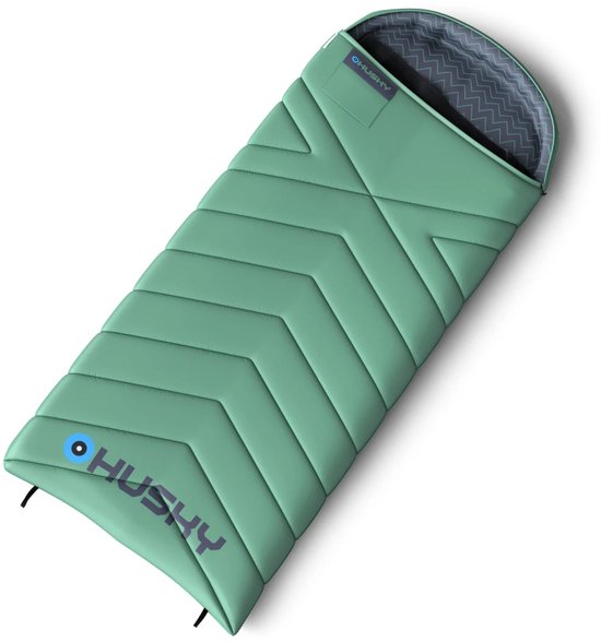 Husky dekenslaapzak Guty -10°C 2024 220 x 90 cm - Mint Groen van Husky