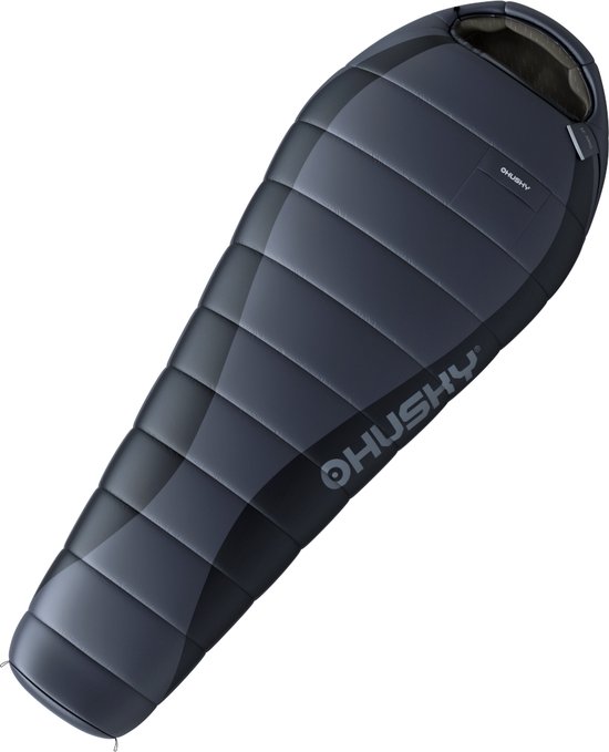 Husky Dopy -25C - Slaapzak Grey / Black Unieke maat van Husky