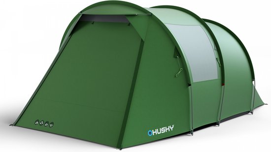 Husky Familietent Baul 430 Cm Polyester - Groen - 4 Persoons van Merkloos