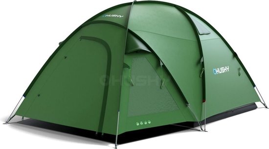 Husky Familietent Bigless  420 Cm Polyester - Groen - 5 Persoons van Husky