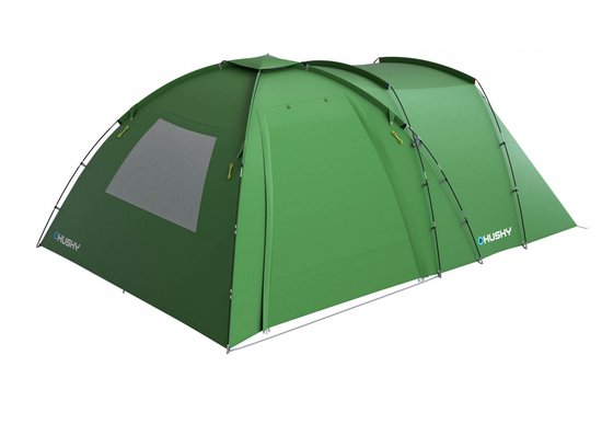 Husky Familietent Boston Dural Polyester - Groen - 5 Persoons