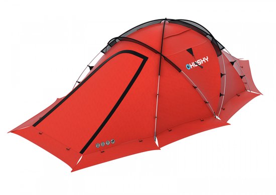 Husky Fighter Extreme 3 4 Lichtgewicht Tent 3 - Rood - 3 Persoons van Merkloos