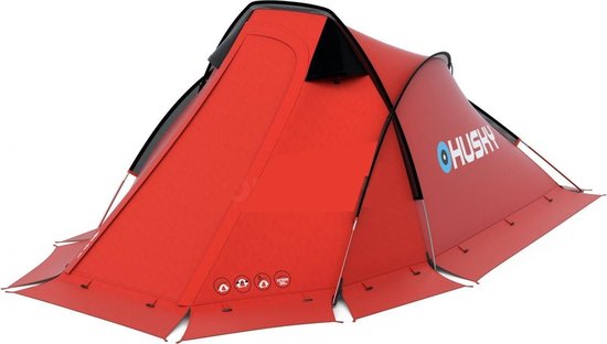 Husky Flame 1 Extreme Lichtgewicht Tent - Rood - 1 Persoons van Merkloos