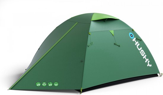 Husky Koepeltent Bird 270 Cm Polyester/Nylon - Groen - 3 Persoons van Husky