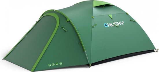 Husky Koepeltent Bizon 420 Cm Polyester/Nylon - Groen - 4 Persoons van Husky