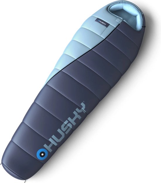 Husky mummyslaapzak Enemy 2024 -12°C - 210 cm - Blauw van Husky