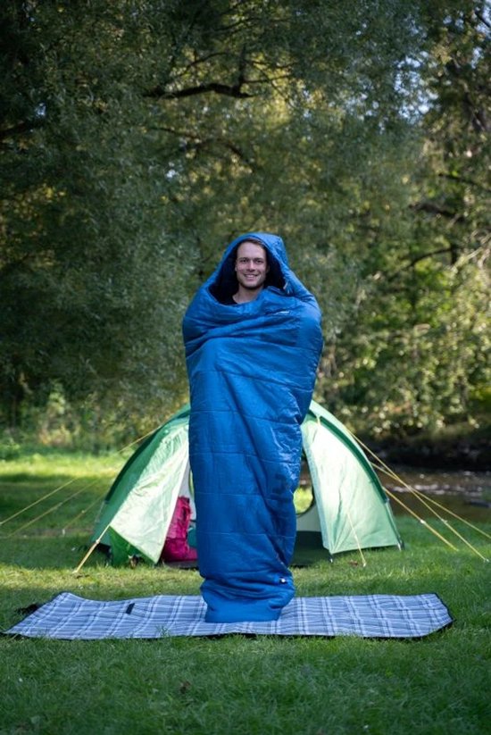 Husky mummyslaapzak Husky Long -10°C 2024 - 230 x 85 cm - Blauw
