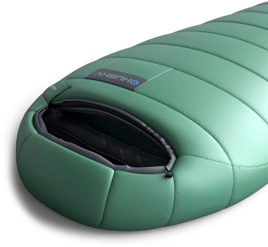 Husky mummyslaapzak Maestro Mint -7°C 2024 - 220 x 85 cm - Groen van Merkloos