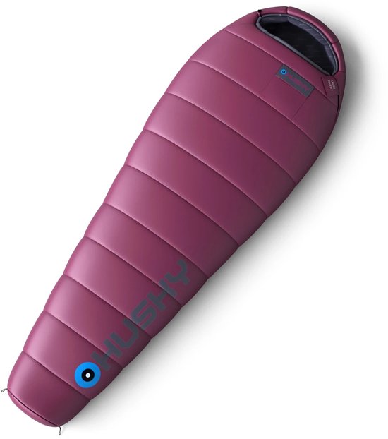 Husky mummyslaapzak Majesty Plus voor dames -10°C - 200 cm - Roze van Merkloos