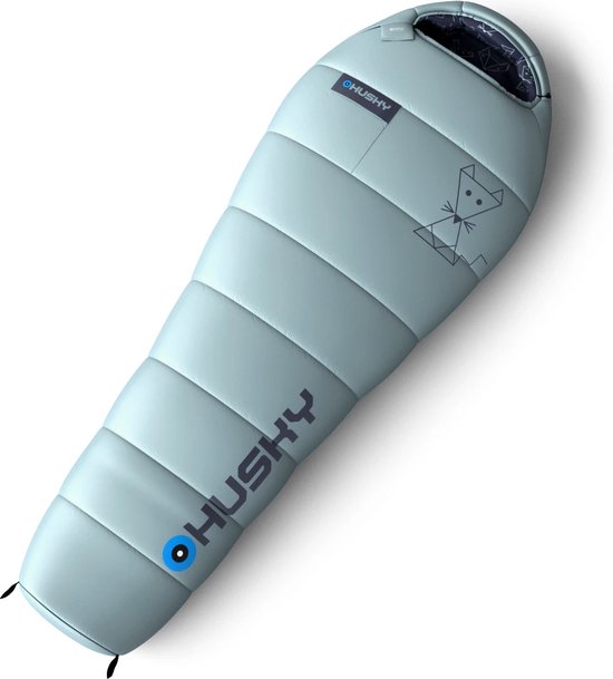 Husky mummyslaapzak voor kinderen Mystic -5°C 2024 - 170 cm - Licht Blauw van Husky