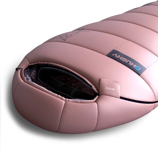Husky mummyslaapzak voor kinderen Mystic -5°C 2024 - 170 cm - Roze
