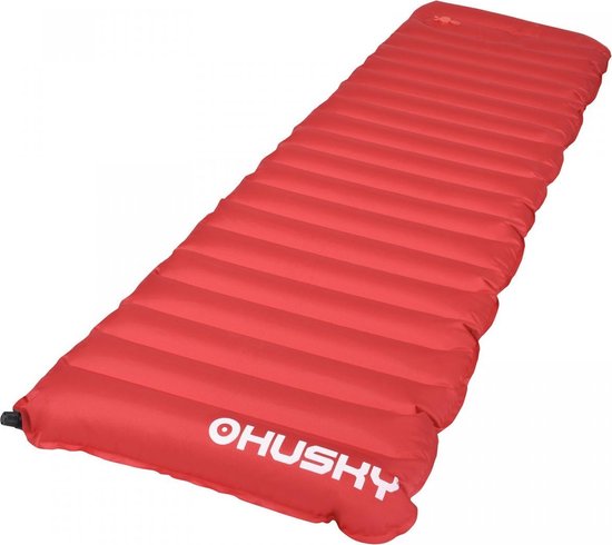 Husky opblaasbare slaapmat Funny 10 - R-waarde 1.3 - Rood van Husky