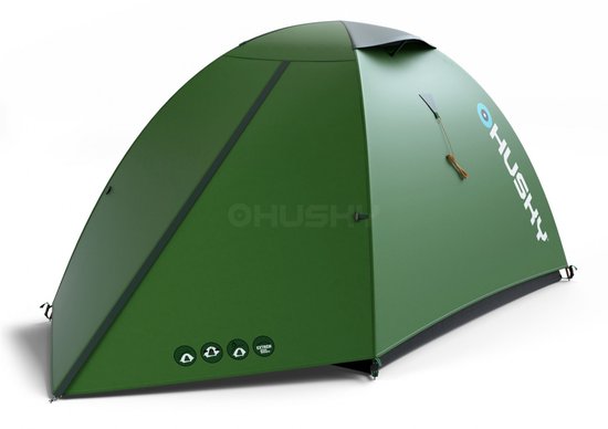 Husky Outdoor Extreme Light Bret 2 - lichtgewicht tent - 2 persoons - Groen van Merkloos