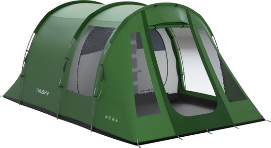 Husky Tent Bolen Polyester 480 X 380 Cm - Groen - 5 Persoons van Husky
