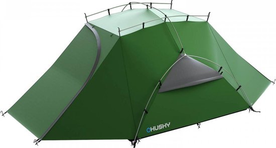 Husky tent extreem lichtgewicht Brofur 3 - 3 persoons - Groen van Husky