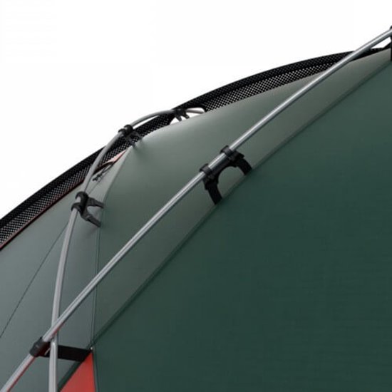 Husky Tent Felen Polyester 330 X 165 Cm - Rood - 3 Persoons