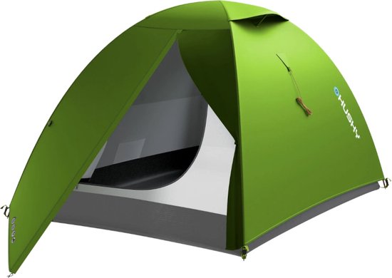 Husky Tent Sawaj Nylon 210 X 270 Cm - Groen - 3 Persoons van Husky