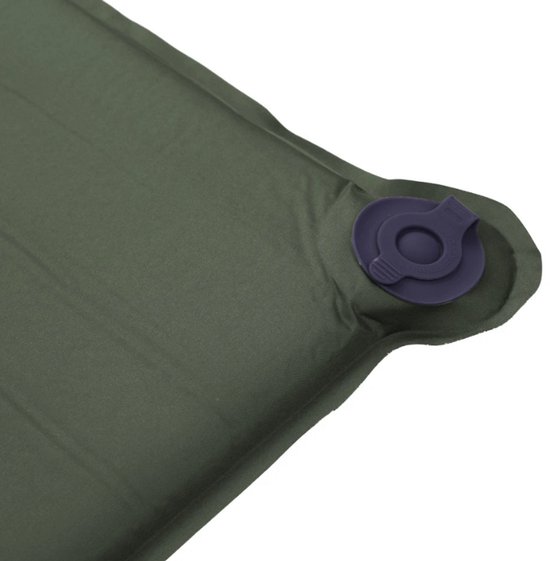 Husky zelfopblaasbare slaapmat Fledy 4 - R-waarde 3,7 - Khaki van Merkloos