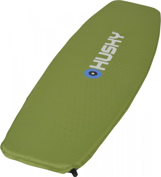 Husky zelfopblaasbare slaapmat Frosty 2,5 - R-waarde 2.9 - Groen van Husky