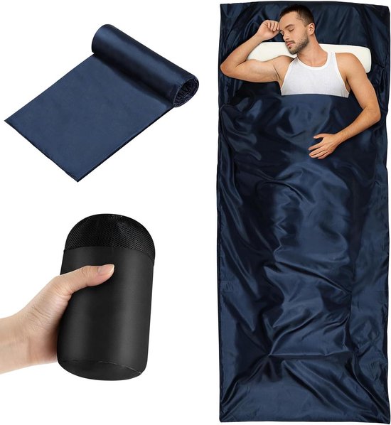 Huttenslaapzak - Reisslaapzak Liner - Backpacken - Ultralicht - 210 g - null