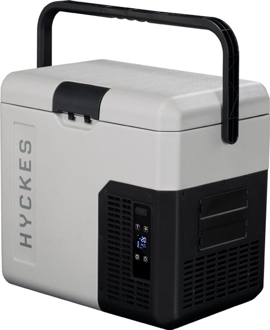 Hyckes HyCooler Go 18L Compressor Koelbox 12V 230V - Compact & Draagbaar - Voor Auto - Tot -20°C van Hyckes