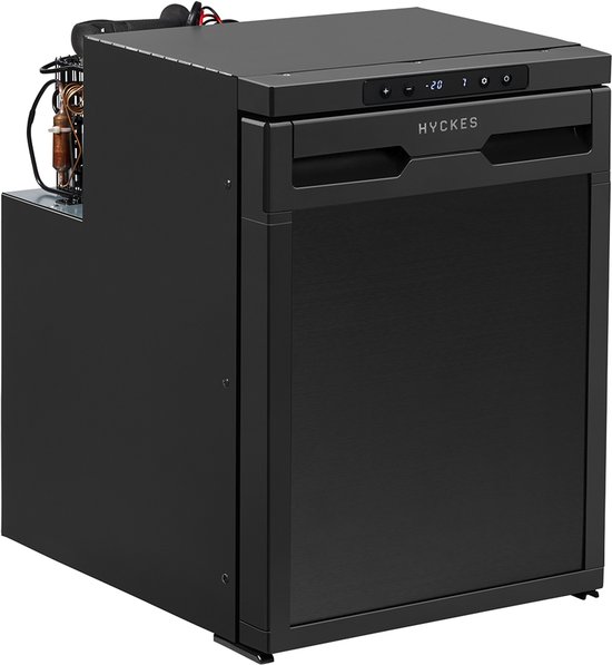Hyckes HyFridge Dual Zone 50L Compressor Koelkast 12V 24V - Koelen & Vriezen - Voor Camper, Caravan & Boot