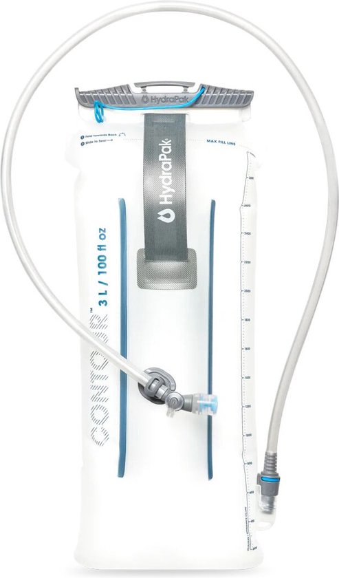 Hydrapak Contour 3L - Drinkwaterzak - Clear van Hydrapak